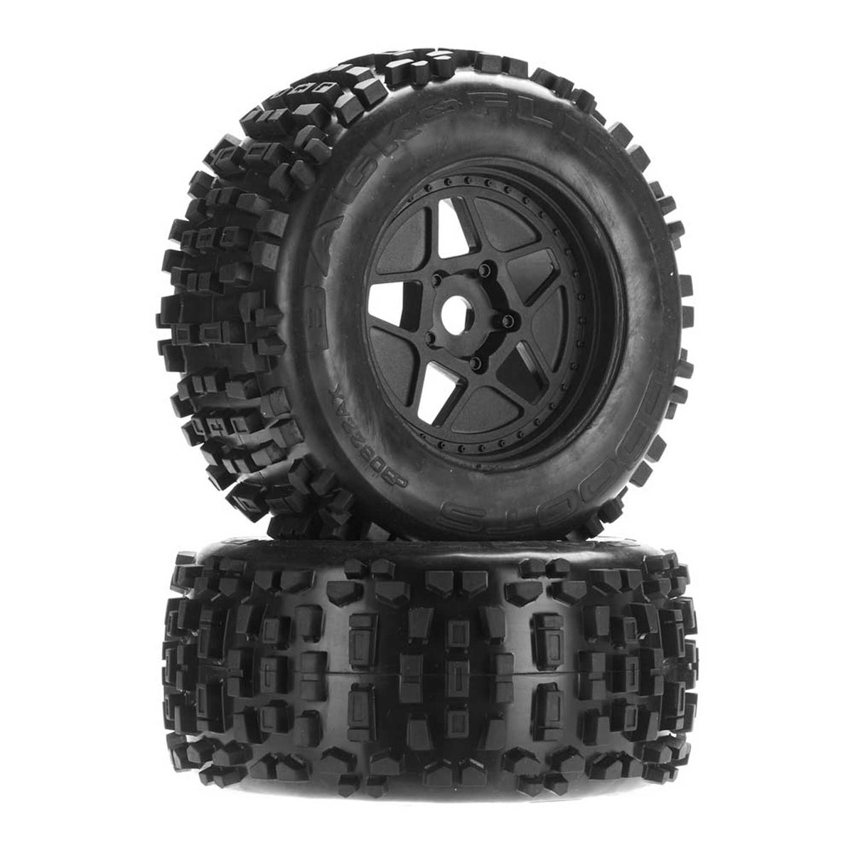 1/8 dBoots Backflip Monster Truck 6S Front/Rear 3.8 Pre-Mounted Tires, 17mm Hex