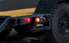 1/24 SCX24 Flat Bed Vehicle Trailer w/LED