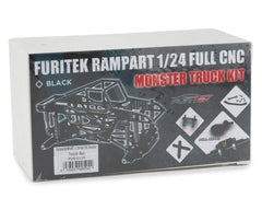 Furitek 1/24 Rampart CNC Machined Monster Truck Full Chassis Kit (Black)