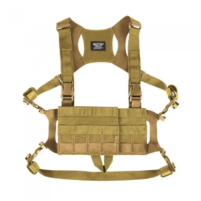 Battle Style MOLLE Chest Rig by Laylax Tan Only