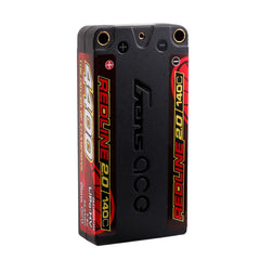 Gens ace Redline 2.0 4400mAh 2S 7.6V 140C HardCase Lipo Battery with 5.0mm bullet
