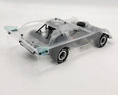 1RC Racing Late Model 2.0 1/18 Brushless RTR 2WD Oval Racer (Clear) w/2.4GHz Radio, Battery & Charger