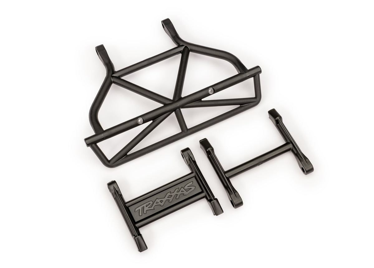 Slash 2WD Black Rear Bumper with Mount