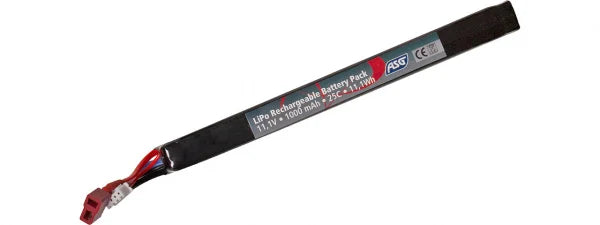 ASG Battery - 11,1V 1000 mAh 25C LiPo T-plug