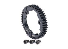 44-Tooth Wide-Face Machined-Steel Spur Gear (1.0)