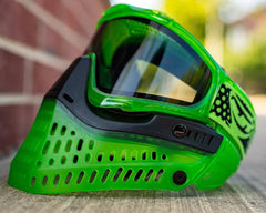 JT ProFlex Paintball Mask - Lucky 15 Pro Team Ice Green
