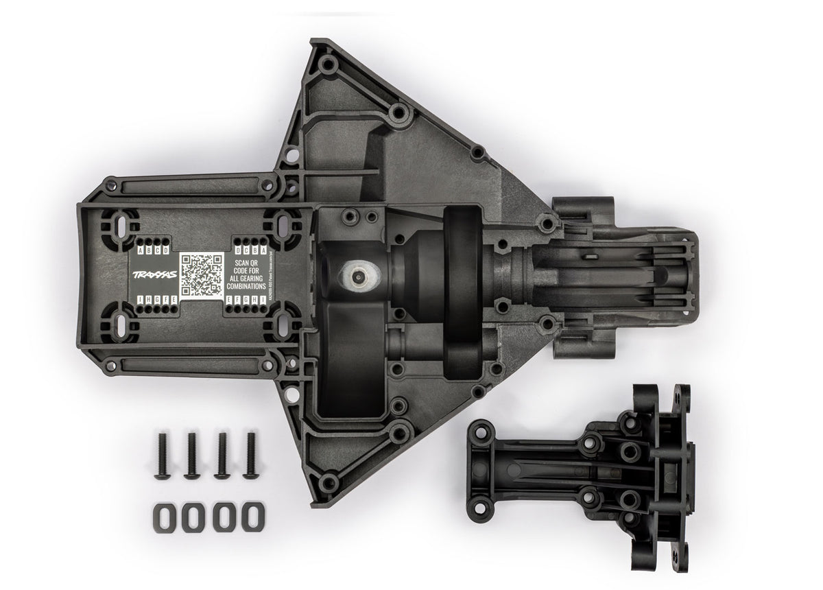 X-Maxx Rear Upper and Lower Bulkhead