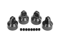 Gray Aluminum GTX Shock Caps (4)