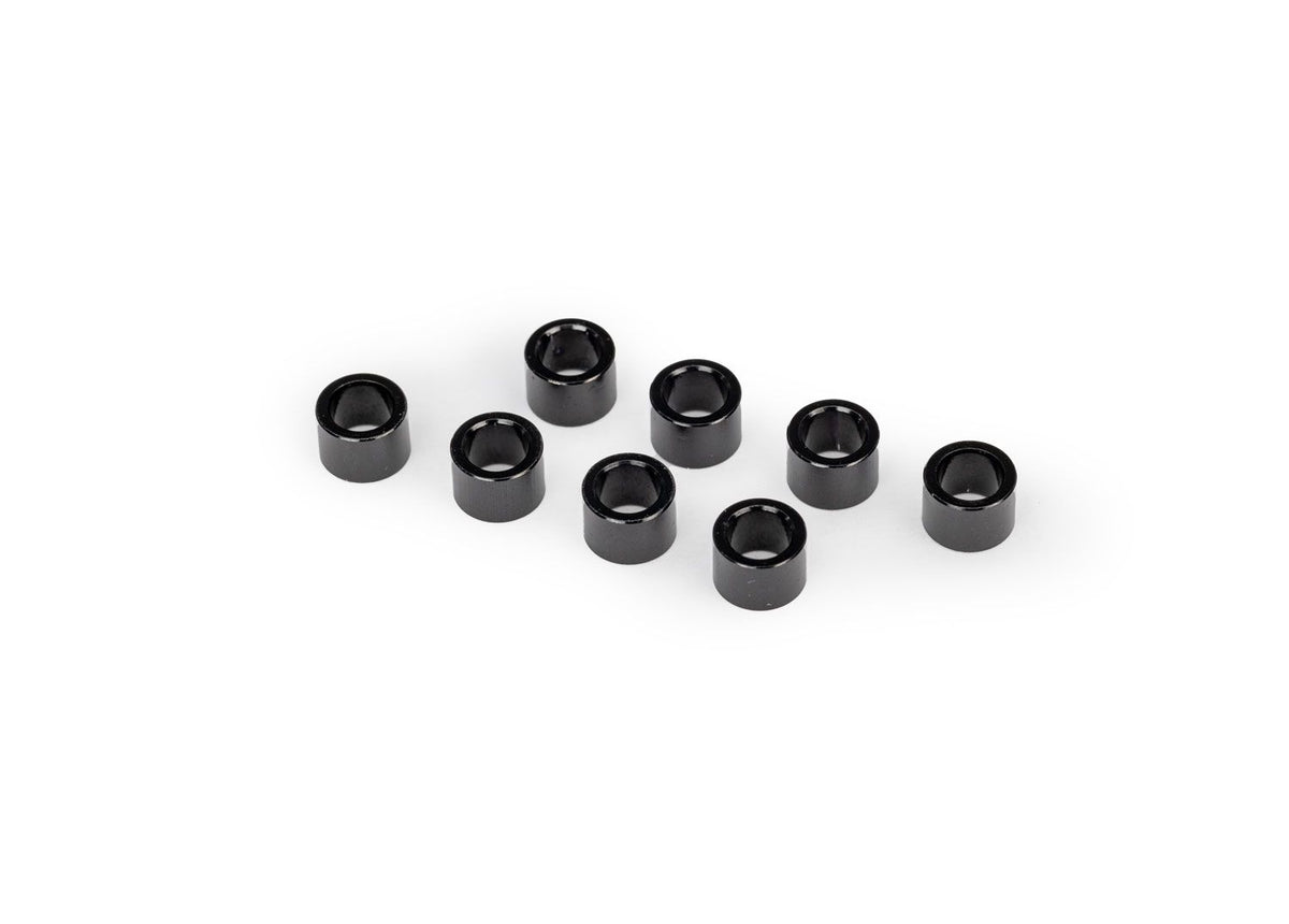 Black Aluminum GTX Shock Cap Spacers (8)