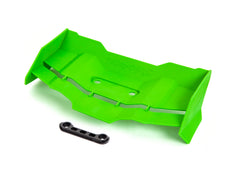Green Rear Wing with Hardware