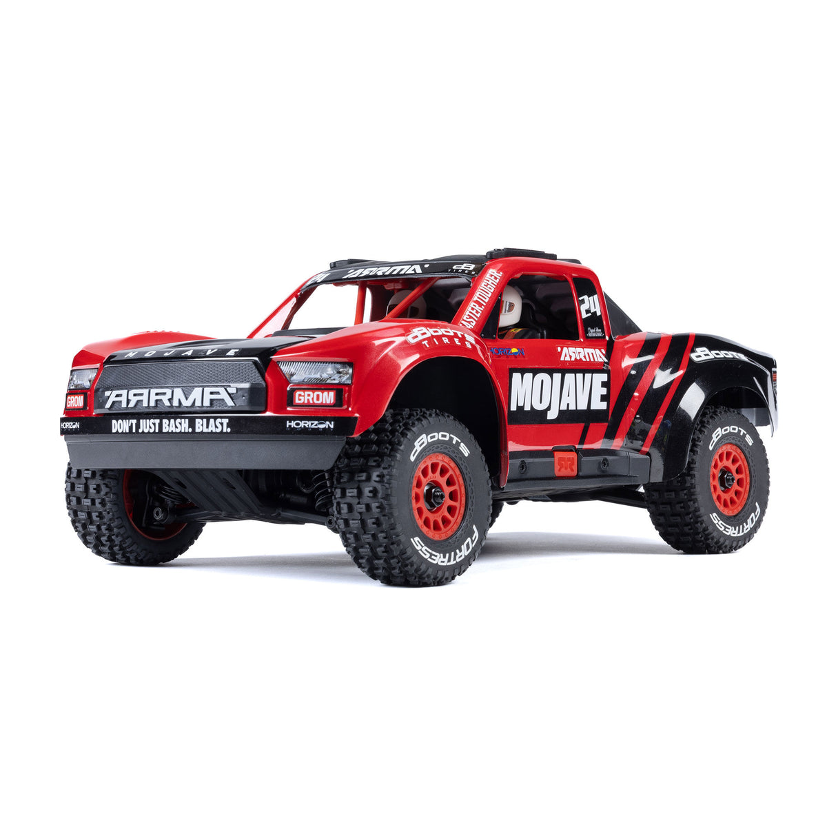 MOJAVE GROM 4x4 SMART Small Scale Desert Truck (Red/Black)