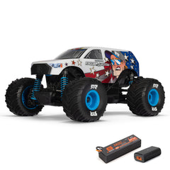 1/16 FREEDOM FLYER GROM 4X4 RTR Brushed Monster Truck (Battery & Charger Included), White