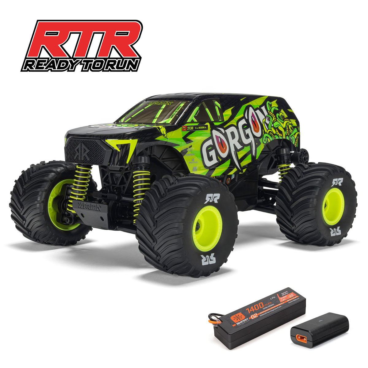 1/16 GORGON GROM 4X4 RTR Brushed Monster Truck
