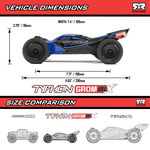 TYPHON GROM 223S BLX Brushless 4X4 Small Scale Buggy RTR with Battery & Charger