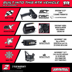1/10 QUAKE 223S DSC 2WD RTR Brushless Monster Truck
