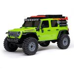 1/30 SCX30 Jeep Wrangler JLU 4X4 RTR Brushed Rock Crawler