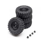 1/30 SCX30 Jeep Wrangler JLU 4X4 RTR Brushed Rock Crawler
