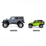 1/30 SCX30 Jeep Wrangler JLU 4X4 RTR Brushed Rock Crawler