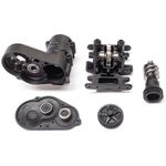 1/30 SCX30 Jeep Wrangler JLU 4X4 RTR Brushed Rock Crawler