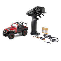 1/30 SCX30 Jeep CJ-7 Renegade 4X4 RTR Brushed Rock Crawler