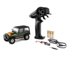 1/30 SCX30 Jeep CJ-7 Renegade 4X4 RTR Brushed Rock Crawler