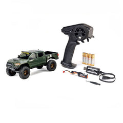1/30 SCX30 Toyota Tacoma TRD Pro Extreme Off-Road 4X4 RTR Brushed Rock Crawler (Battery & Charger Included), Green