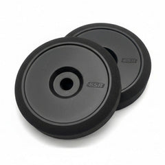 1/8 Buggy Tire - Black Wheel, Red Compound (2)