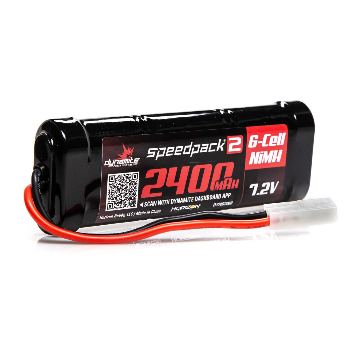 Speedpack2 7.2V 2400mAh 6C NiMH, Flat Tamiya