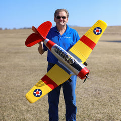 SNJ-5/AT-6 Texan 1.5m BNF Basic