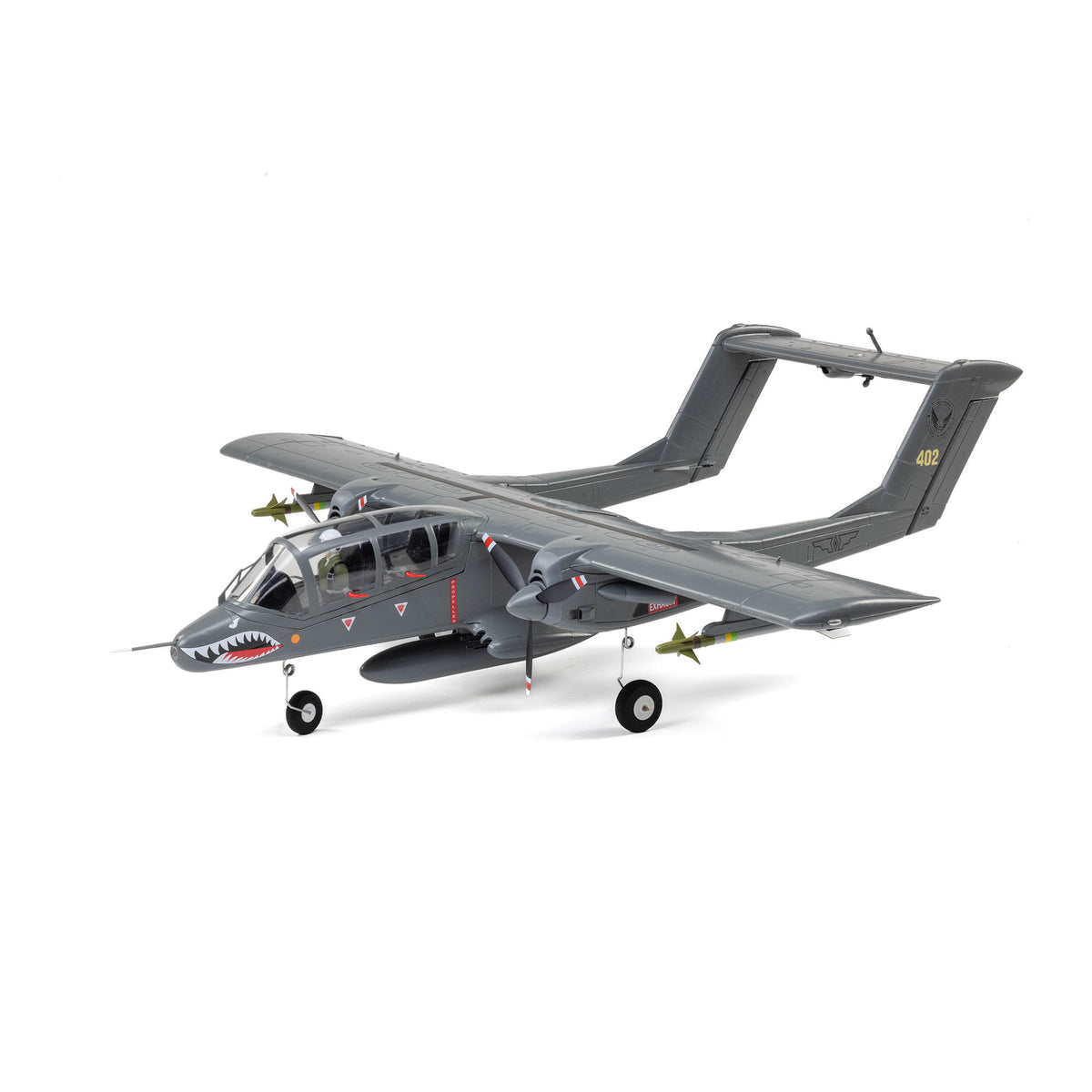 Micro OV-10 Bronco 645mm BNF Basic with AS3X and SAFE Select