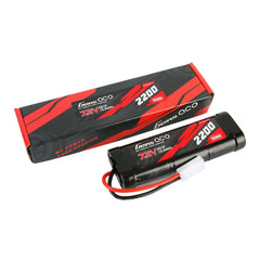 Gens Ace 2200mAh 7.2V Ni-MH Battery with Tamiya Plug is suitable for RC Cars Truck.