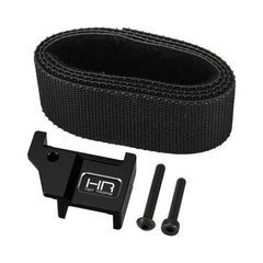 Hot Racing Aluminum Tall Battery Hold Down & Flex Strap, 1/16 ARRMA MINI KRATON