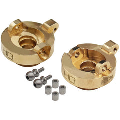 Hot Racing - Brass Front Steering Knuckle Aw Scx24 Ax24