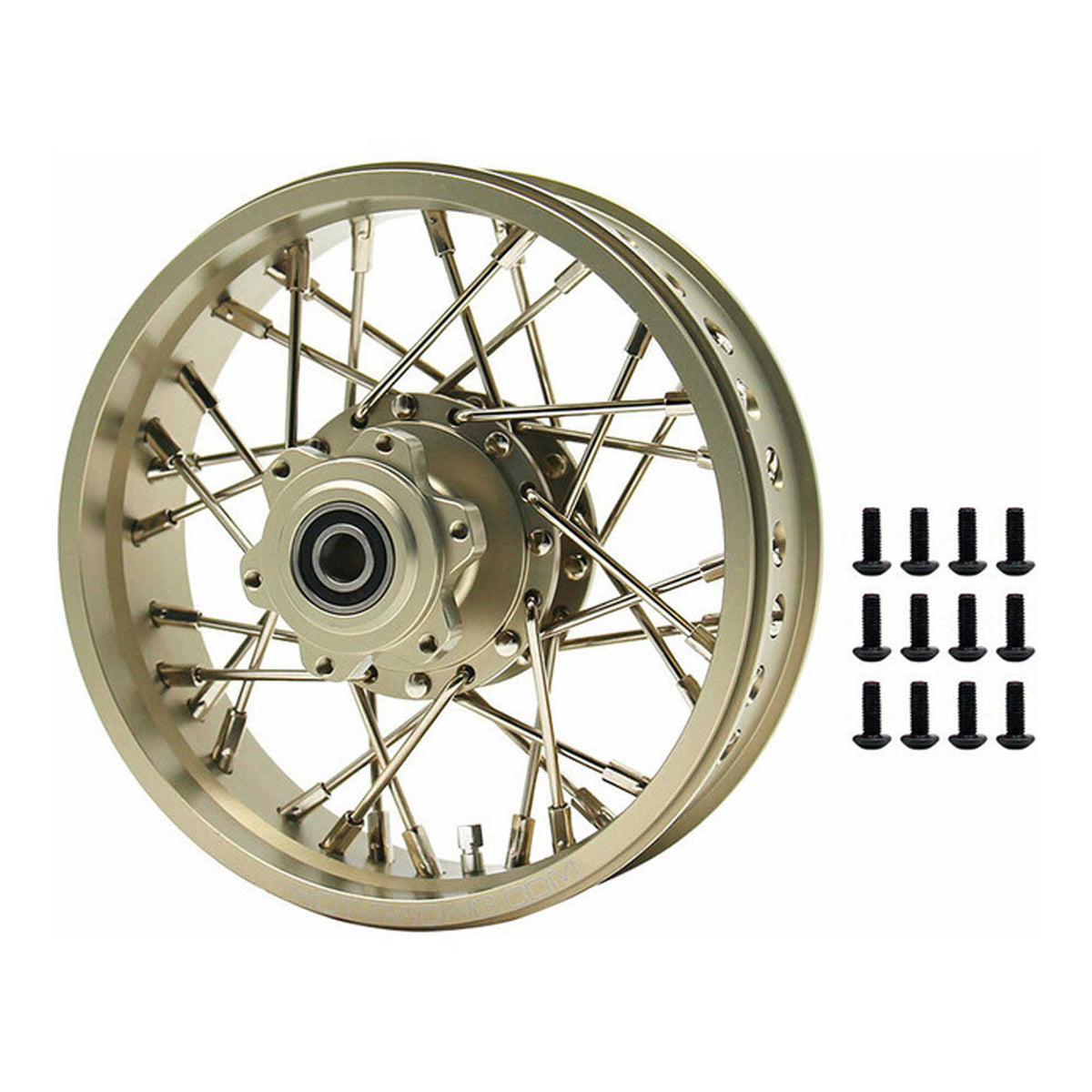 7075 CNC wire spoke wheel Rear fits Losi Promoto-MX