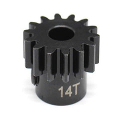 Hot Racing 14t Mod 1.5 Hardened Steel Pinion Gear 8mm Bor