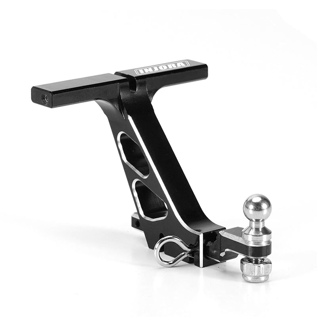 INJORA Aluminum Trailer Tow Hitch, 1/24 Axial SCX24