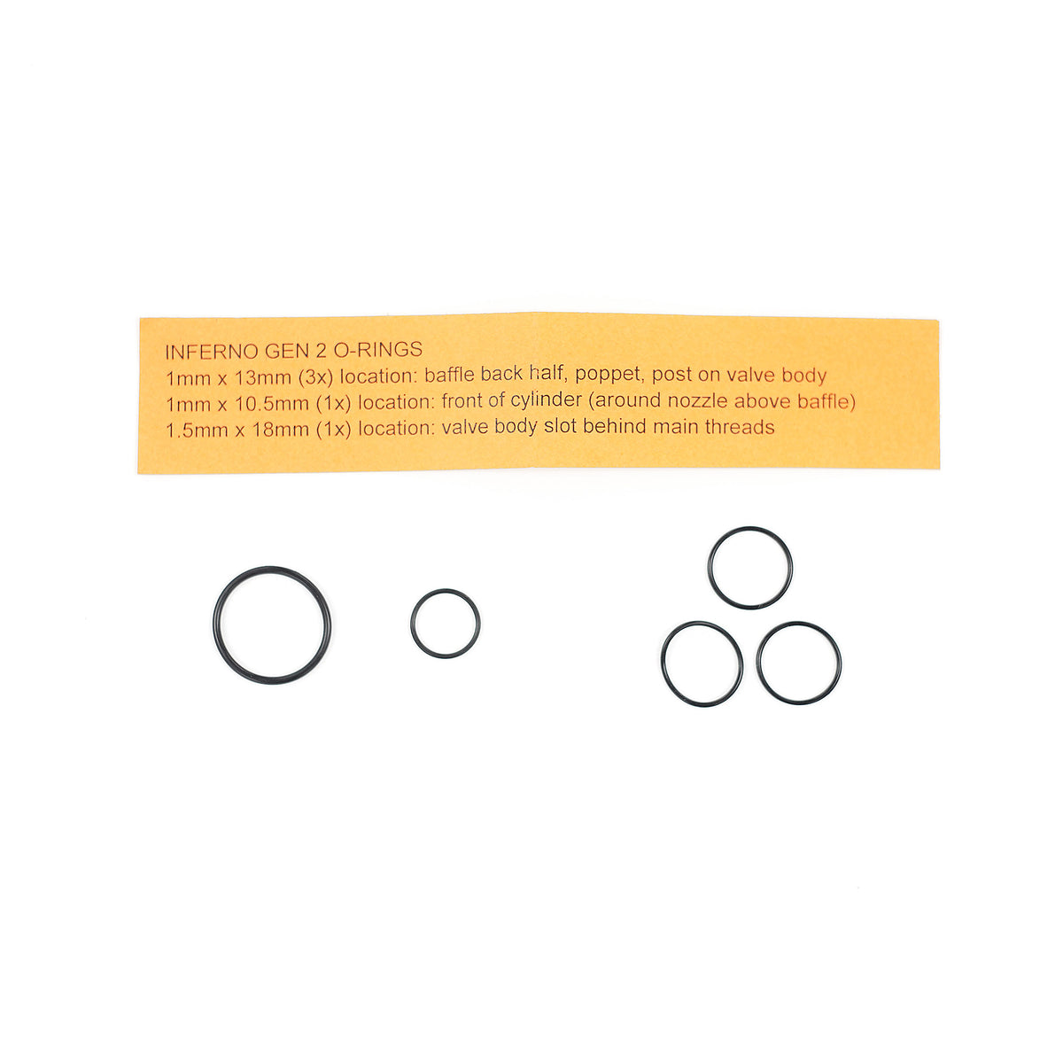 O-Ring Kit for INFERNO