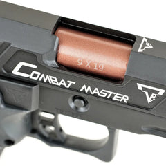 TTI Combat Master Sight Block Hi Capa by JAG Arms Airsoft Pistol - Green Gas