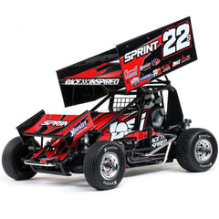 1/10 22S Sprint 2WD Brushless RTR (Battery & Charger Included), Red