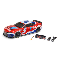 1/12 NASCAR RC Racecar Kyle Larson No. 5 Valvoline 2025 Chevrolet Camaro ZL1 2S AWD RTR Brushed On-Road