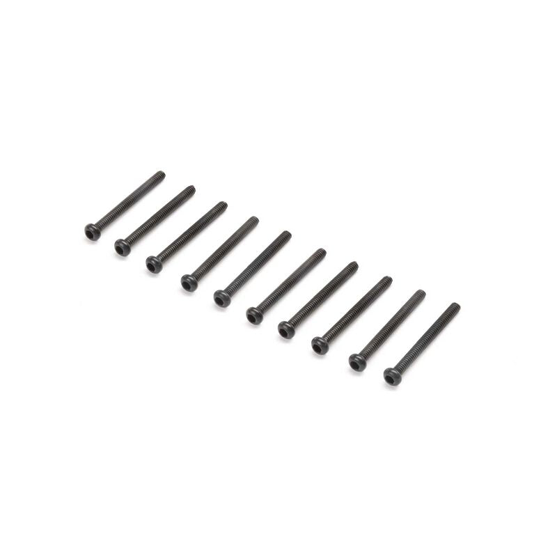 Losi Button Head Screws, M2x20mm (10)