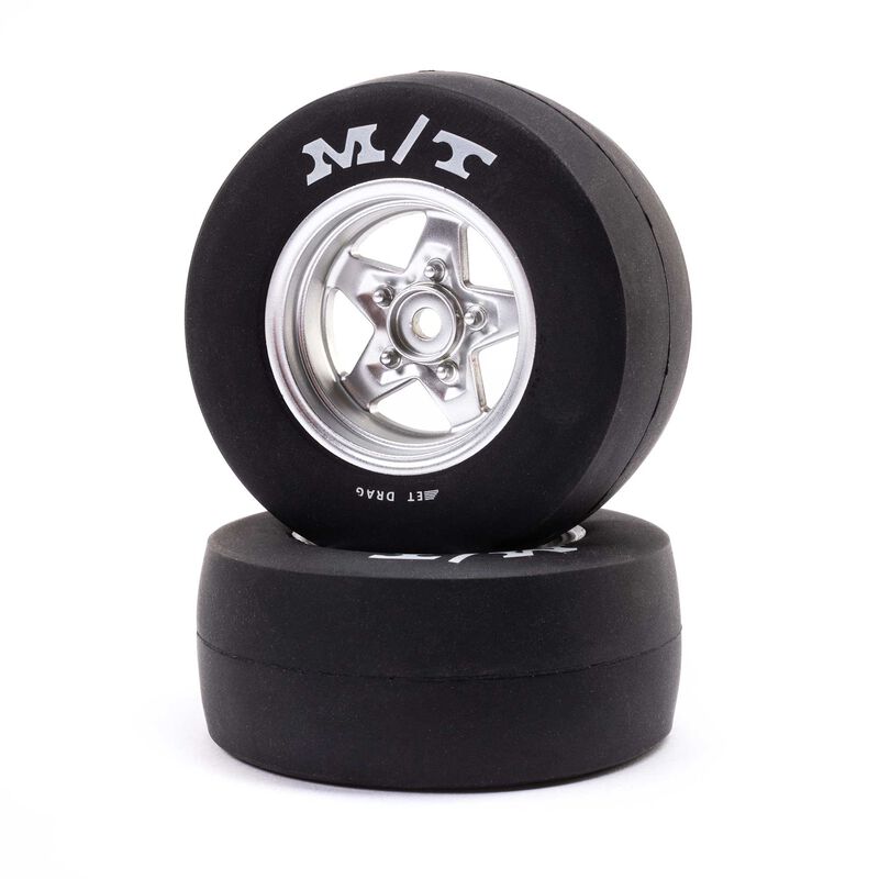 Mickey Thompson, Rear Tire, Premounted: Mini Drag