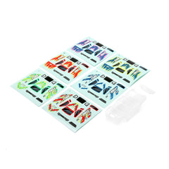 Axis T Body, Proline OE, Spoiler, Stickers, Clear: Micro-T