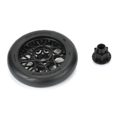 1/4 Supermoto S3 Motorcycle Front Tire MTD Black (1): PROMOTO-MX