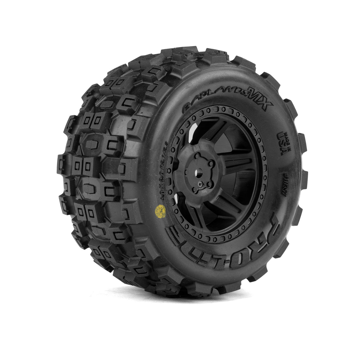 1/16 Badlands MX MTD Desperado 2.0 12mm Tires (2): Mini Maxx