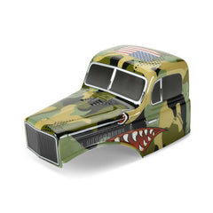 1/10 Limited Edition Pre-Cut/Pre-Painted Comp Wagon Cab-Only Body 12.3" (313mm) Wheelbase Crawlers, Camo