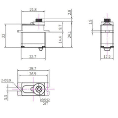 55Micro Servo - Servo Programmable
