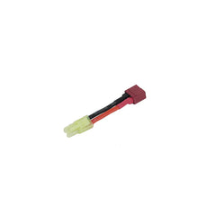 Battery Adapter: Female T-Connector to Small Male Battery Adapter - 3.5"
