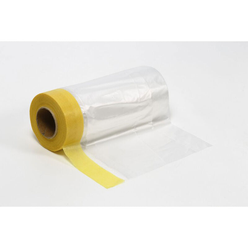 Masking Tape w/Plastic Sheeting 150mm