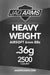 JAG Arms BB Heavy Weight .36 gram 2500rd Black